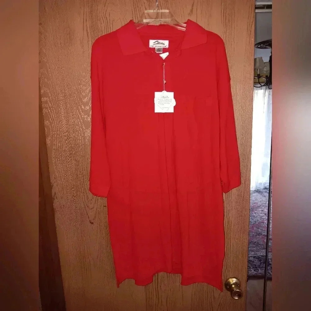 Tri-Mountain, Men's Polo Shirt, Big  and Tall, XLT, Red, NWT